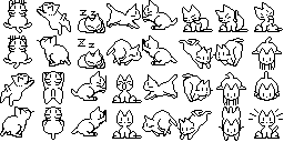 Default Neko sitting